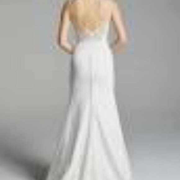 Liz- Anne Barge Ivory Wedding Dress - Picture 6 of 6